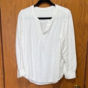 Elegant White Women's Top